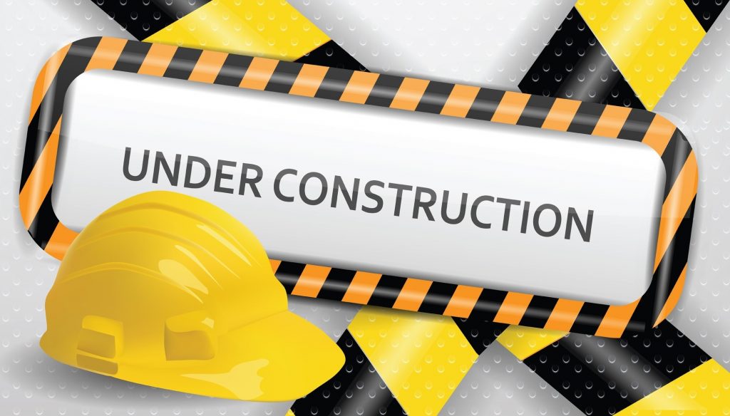 under construction sign